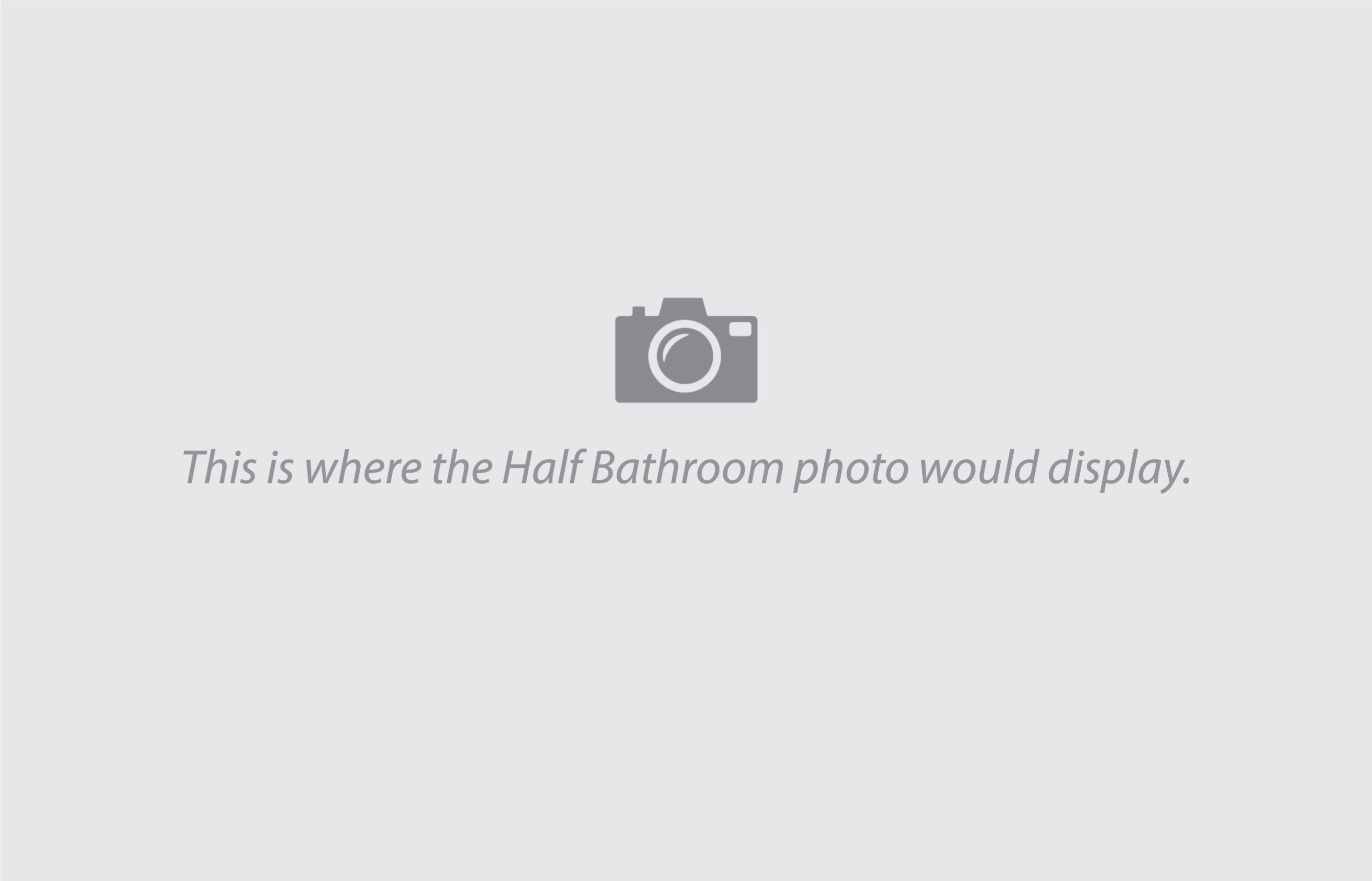 Condominium (Condo2) — Half Bath