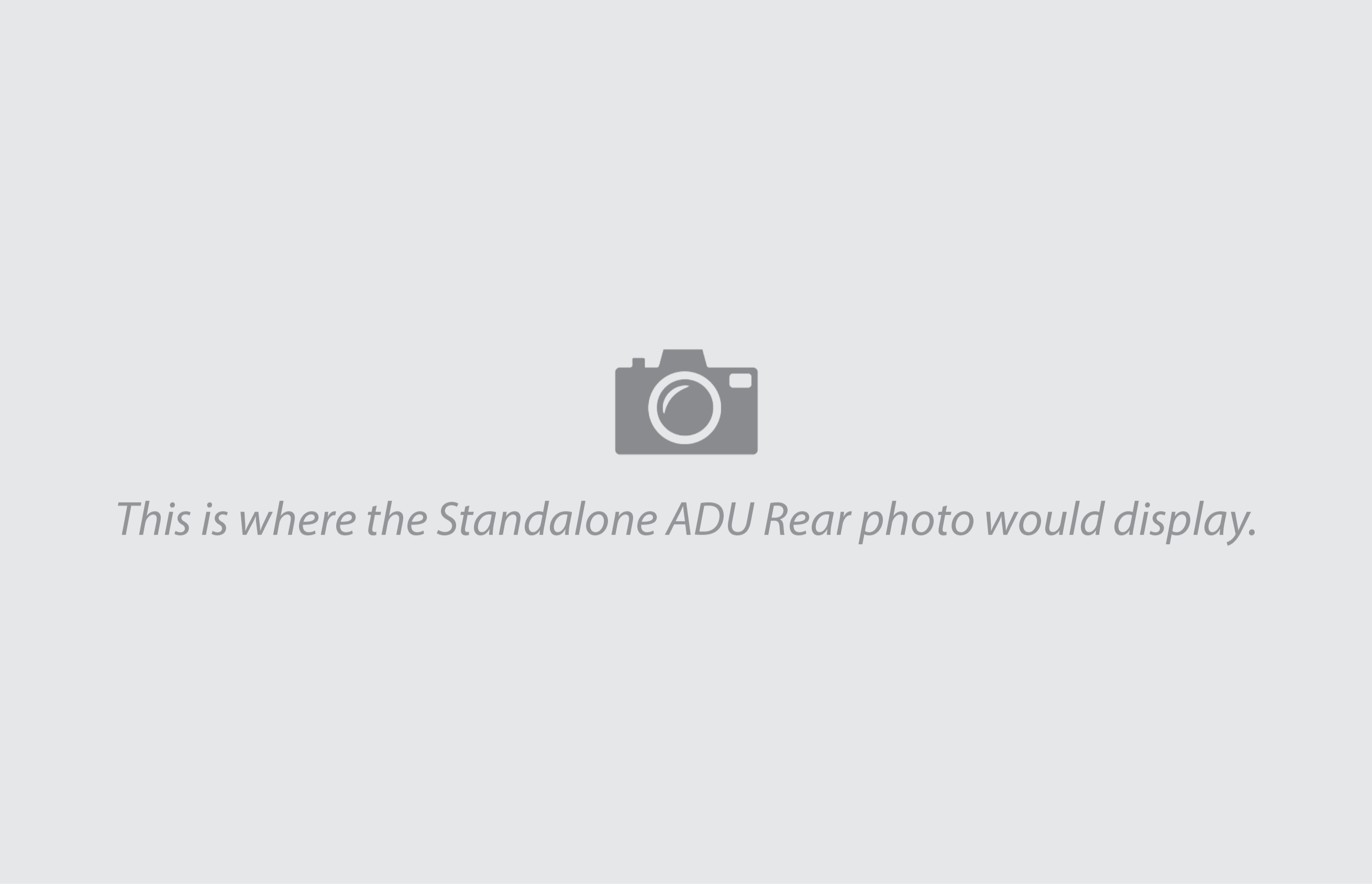 Single-family + ADU (SF3) — ADUBack