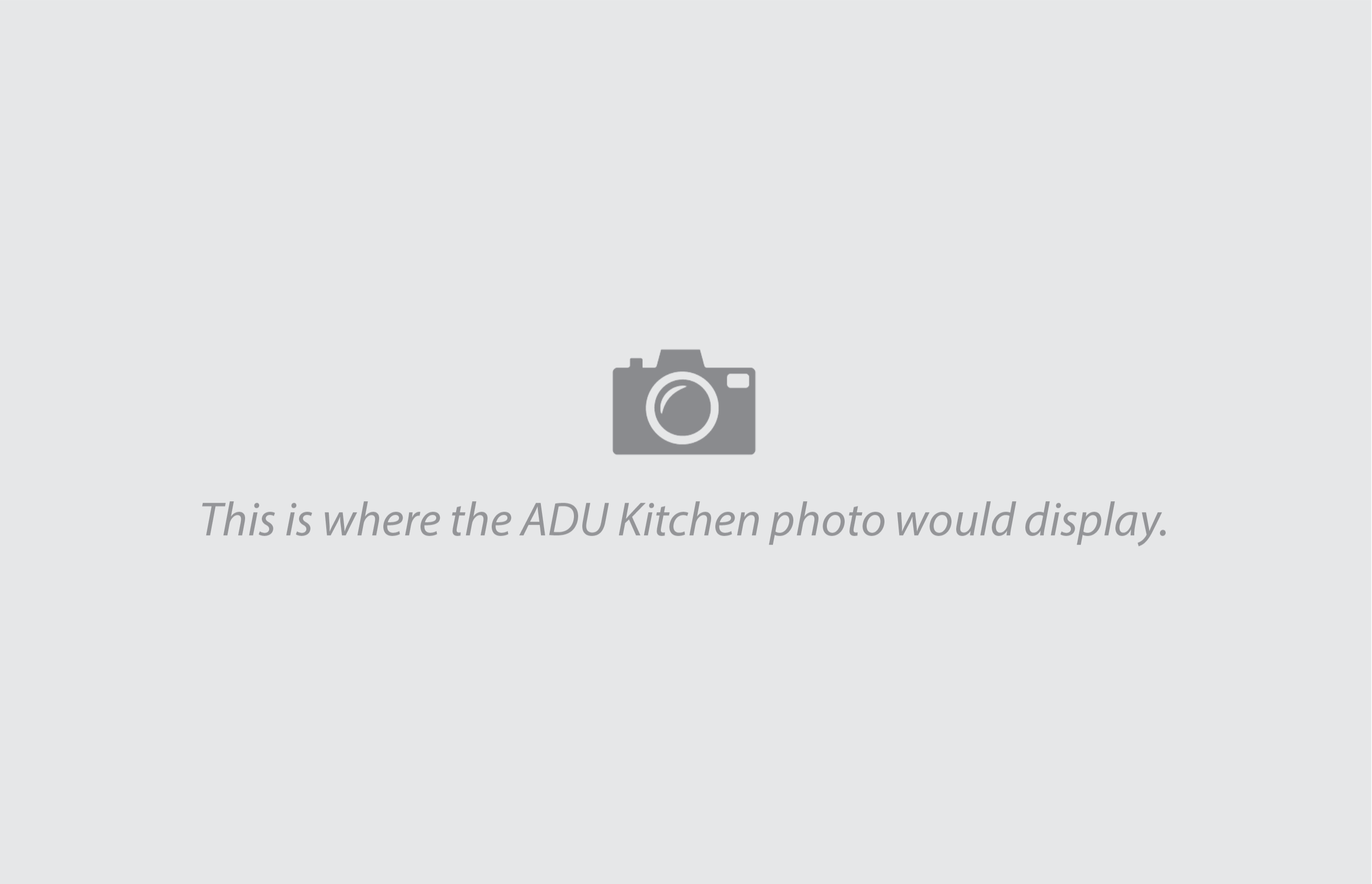 Single-family + ADU (SF3) — ADUKitchen