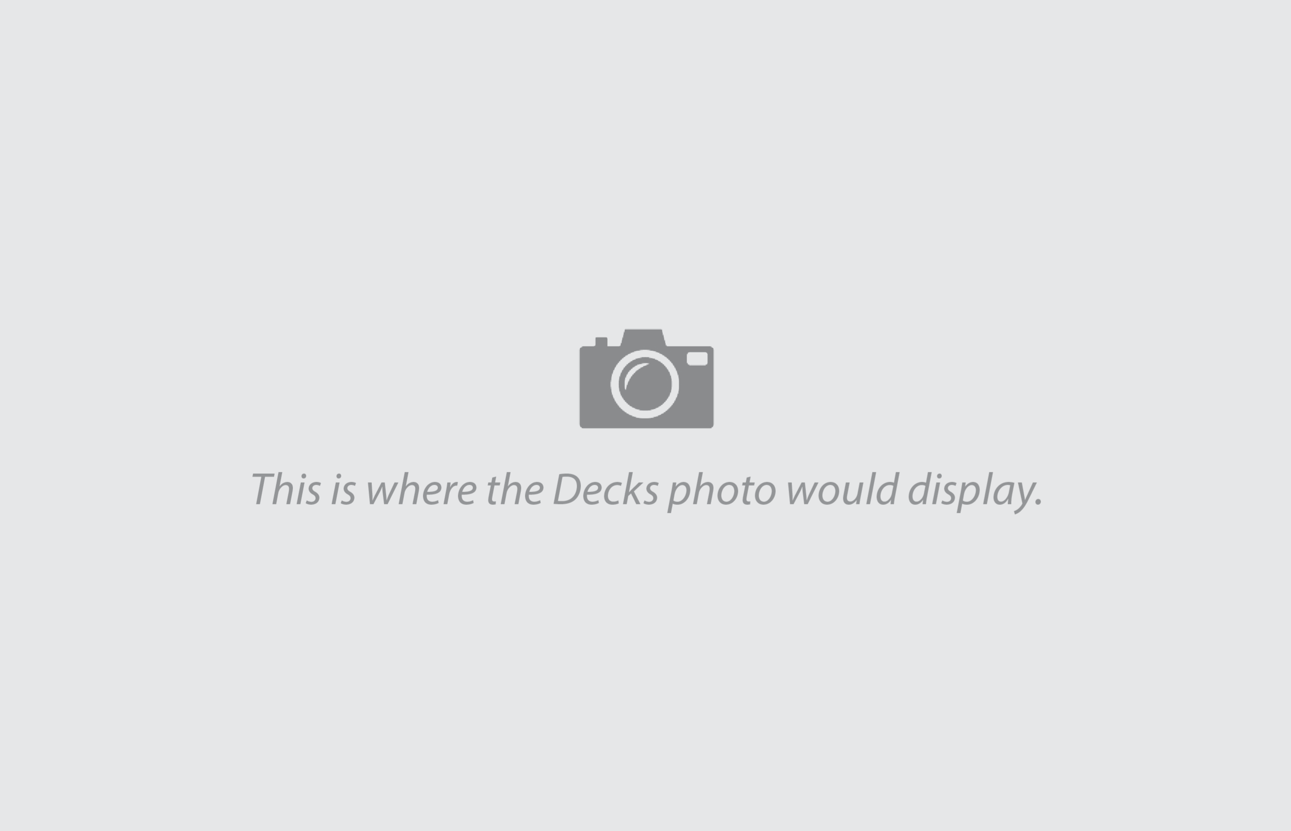 Single-family + ADU (SF4) — Deck