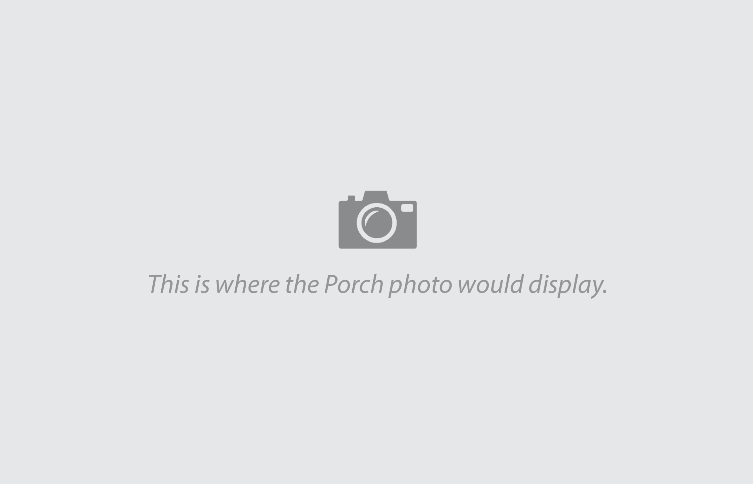 Single-family + ADU (SF4) — Porch